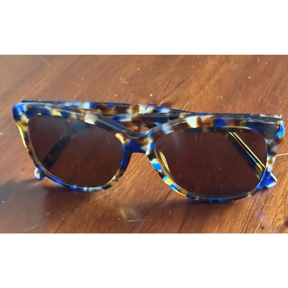 Ernest Hemingway 4732 Blue Tortoise Sunglasses Eyeglasses Frames Brown Gold